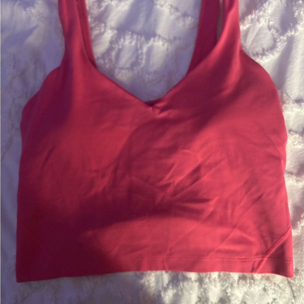 Lululemon Vibrant Pink tank top